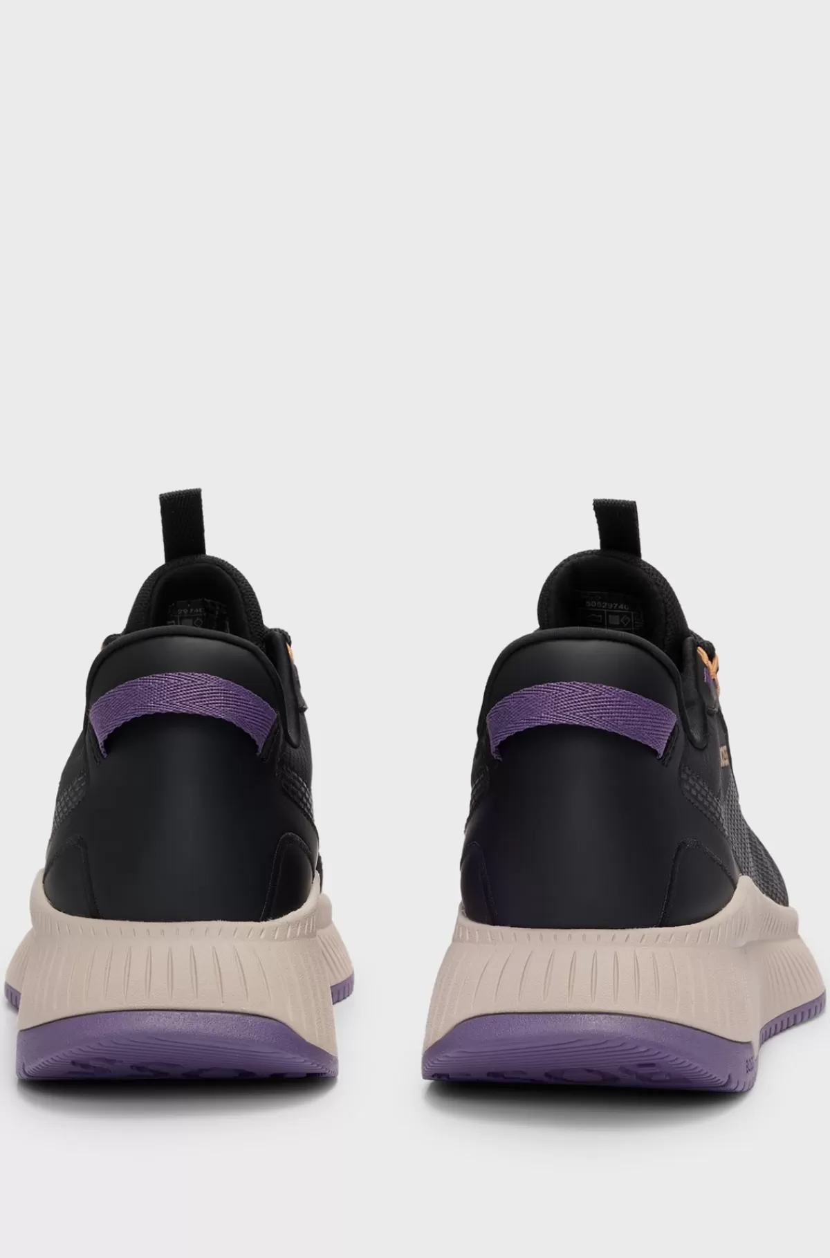 HUGO BOSS GORE-TEX TTNM EVO-sneakers I Blandede Materialer Med Kraftig Sål Sort Store