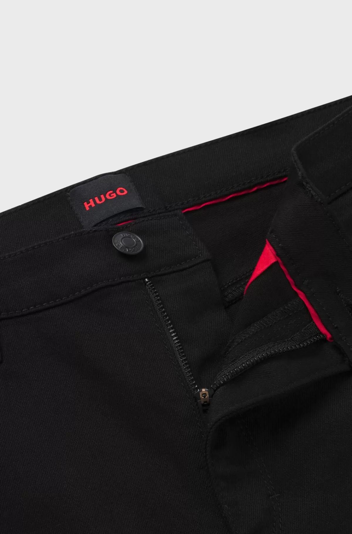 HUGO BOSS Jeans Med Extra Slim Fit I Ekstra Denim Med Stræk Sort Cheap