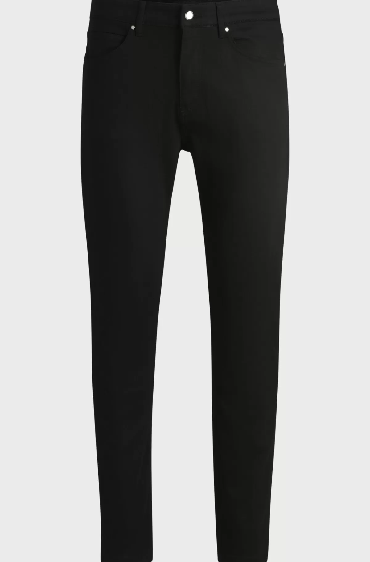 HUGO BOSS Porsche X BOSS-jeans I Performance-denim Med Tapered Fit Sort Discount