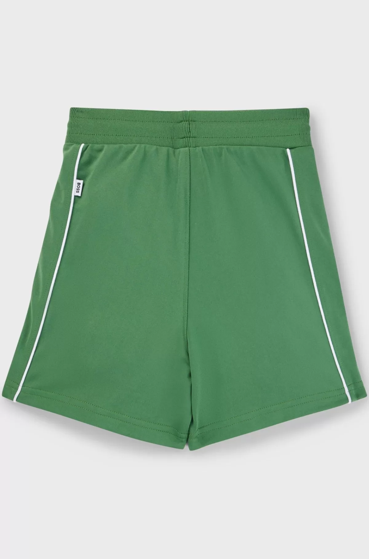 HUGO BOSS Shorts Med Træksnor Og Broderet Logo Til Børn Mørkegrøn Clearance