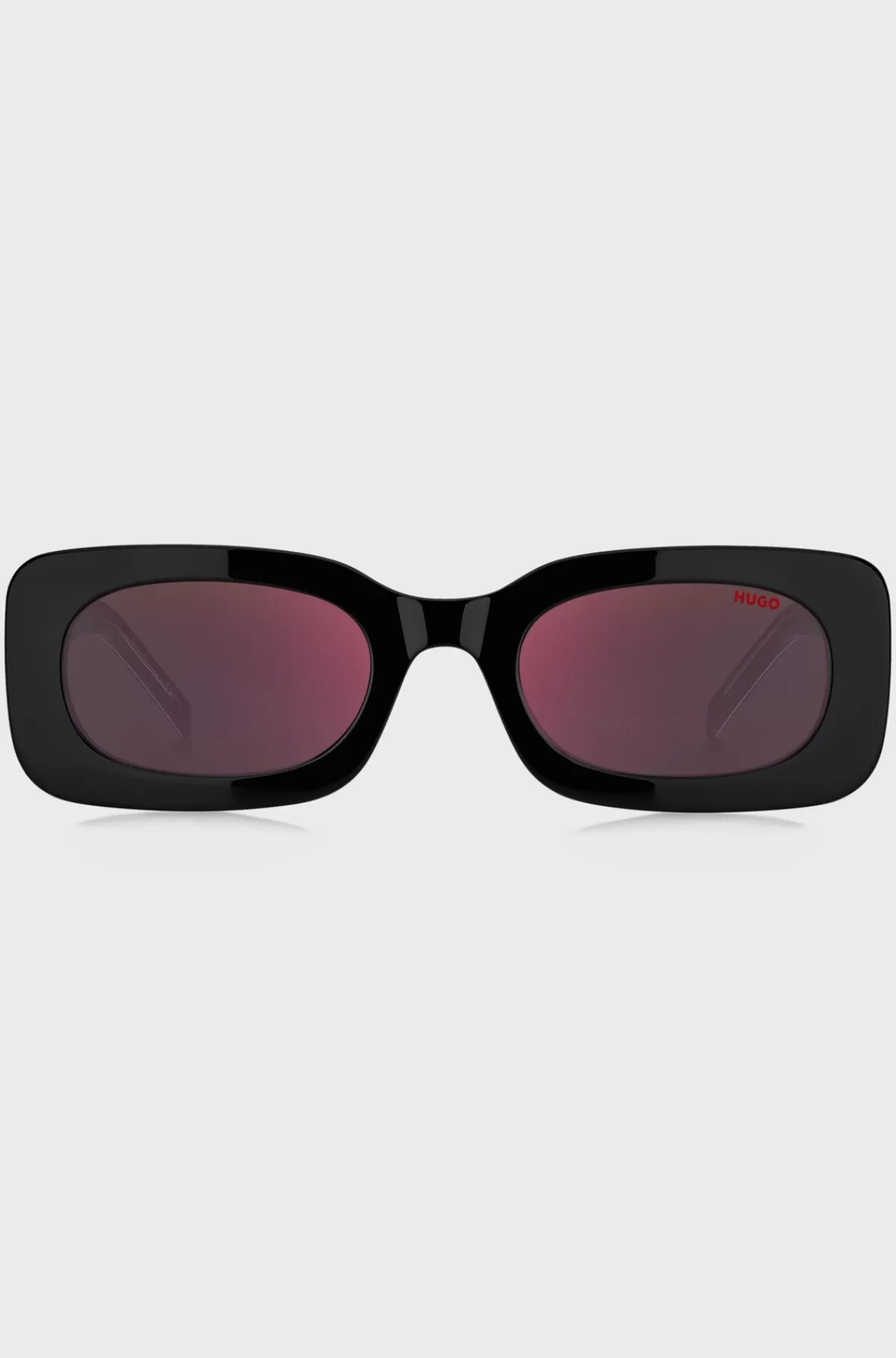 HUGO BOSS Solbriller I t Og Sort Acetat Med Aftagelig Slogan-strop Rød Flash Sale