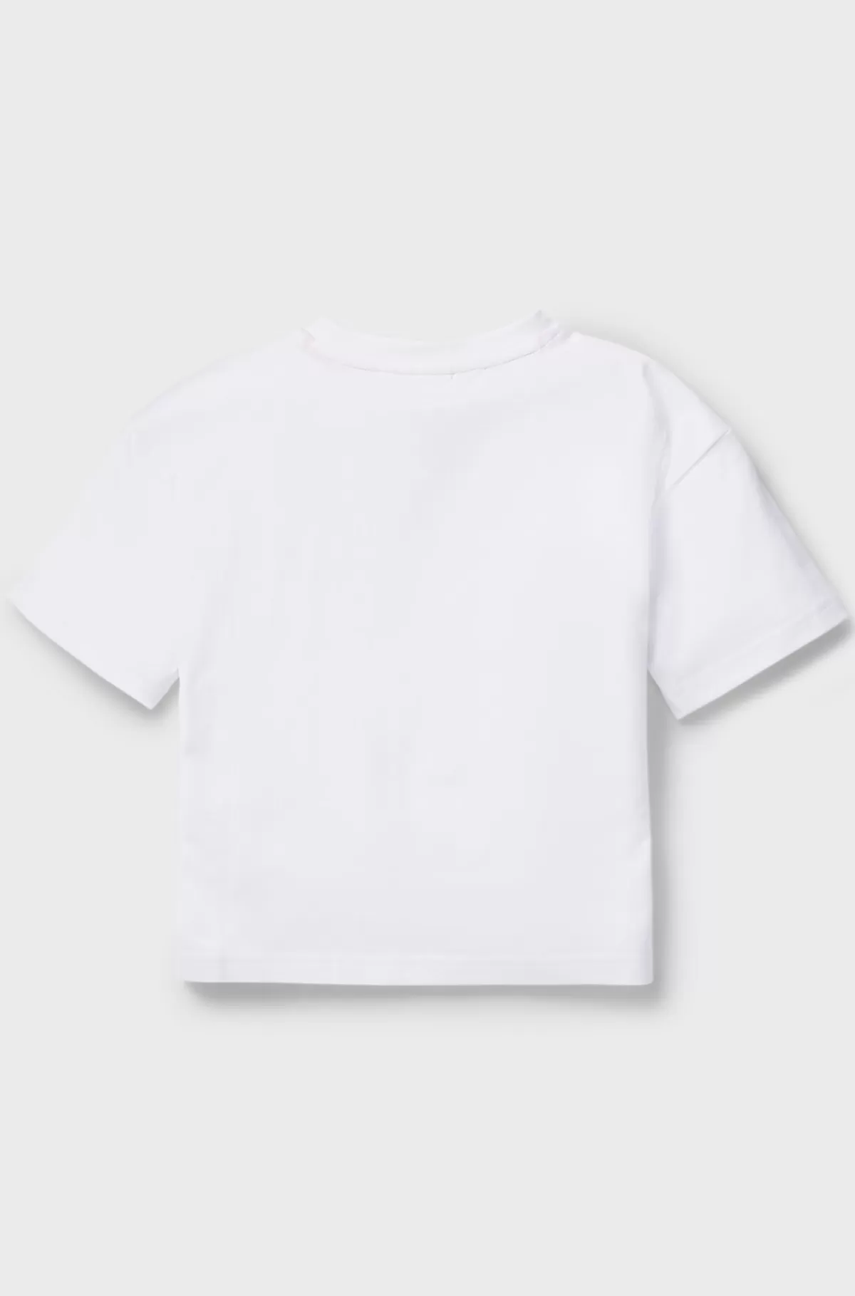 HUGO BOSS T-shirt Til Børn Af Bomuld Med Firkantet Logo Med Dyreprint Mønstret Hot