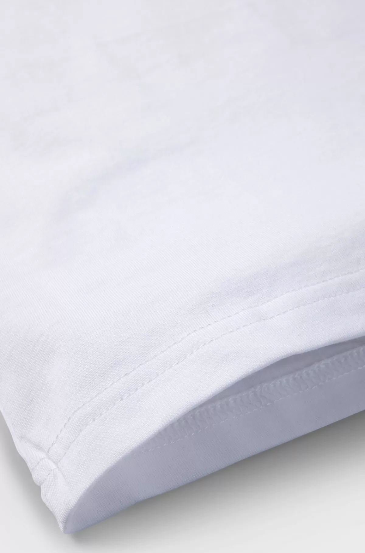 HUGO BOSS T-shirt Til Børn Med Regular Fit I Bomuld Med Logoprint Hvid Outlet